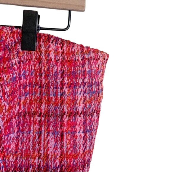 Anthropologie Smocked Peplum Blouse in Pink and Orange - Picture 5 of 10